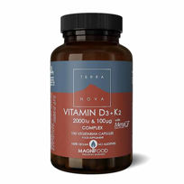 TerraNova Vitamin D3 2000 I.E. + K2 100 µg kompleks