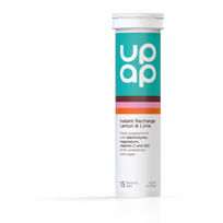 UpAp Instant Recharge, šumeče tablete z aromo limone in limete