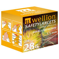 Slika Wellion Safety Lancets varnostne lancete, 200 lancet