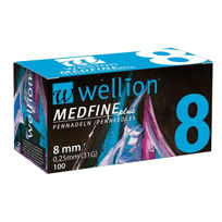 Slika Wellion Medfine plus 31G igla za inzulinska peresa 8 mm, 100 igel
