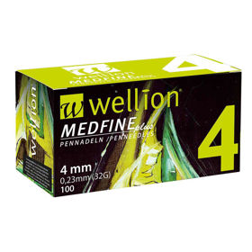 Slika Wellion Medfine Plus 4 igle za inzulinska peresa, 100 igel