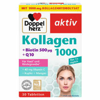 Doppelherz Aktiv kolagen 1000, biotin, Q10
