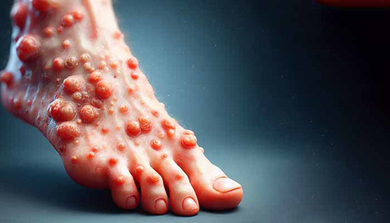 Picture of Bradavice na stopalu