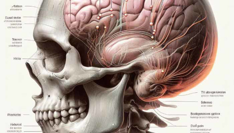 Picture of Topa bolečina na vrhu glave