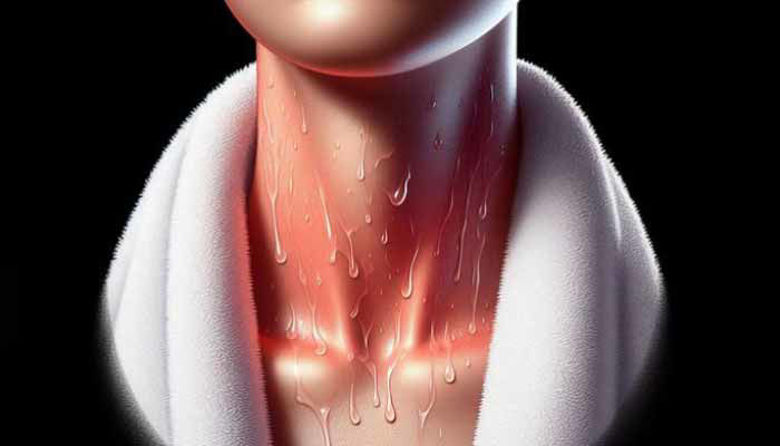 Picture of Nočno potenje okoli vratu