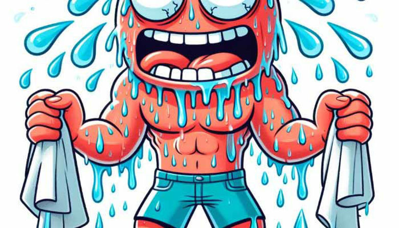 Picture of Prekomerno potenje po celem telesu