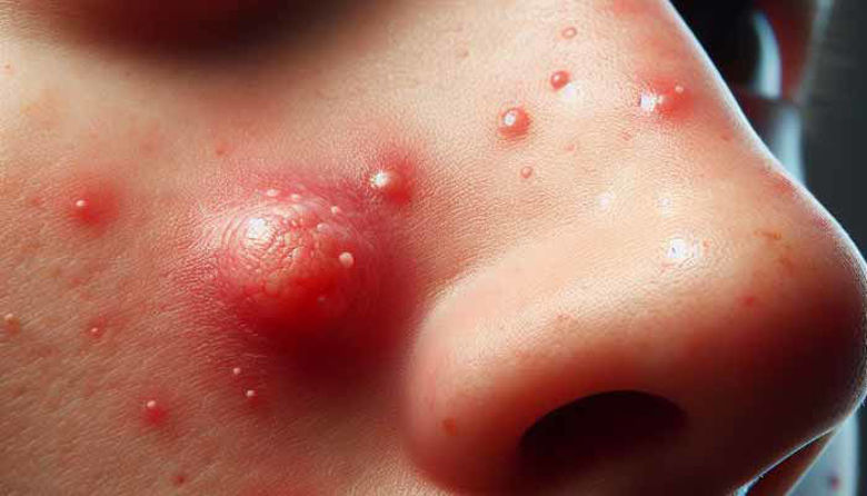 Picture of Podkožni mozolj na obrazu