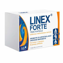 Slika Linex Forte - za črevesno mikrobioto, 56 kapsul