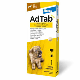 AdTab 56 mg žvečljive tablete za pse