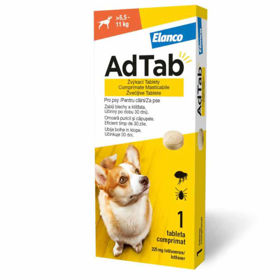 AdTab 225 mg žvečljive tablete za pse