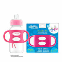 Dr. Brown's, ročaji za širokovratno stekleničko