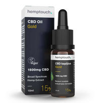 Slika HempTouch GOLD CBD 15% konopljine kapljice, 10 mL