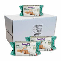 Bambo Nature otroški vlažni čistilni robčki brez dišav