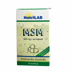 Nutrilab MSM, 500 mg