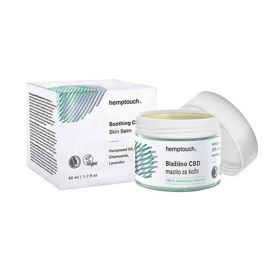Slika HempTouch blažilno konopljino mazilo za kožo, 50 mL