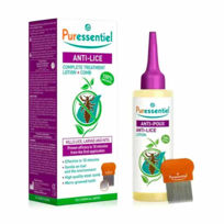 Puressentiel Anti-Lice losjon proti ušem, glavnik