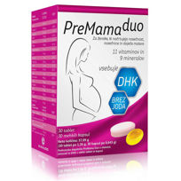 Slika PreMama Duo, 30 tablet + 30 mehkih kapsul