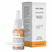 LipoVibes Vitamin D3 + K2, sončni vitamin