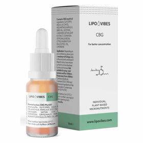 LipoVibes CBG, za boljšo koncentracijo