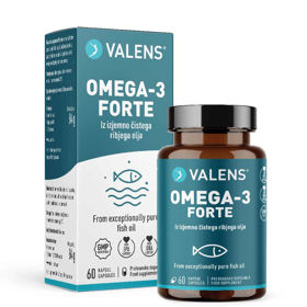 Slika Valens Omega-3 Forte, 60 mehkih kapsul
