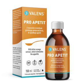 Slika Valens Pro Apetit tekočina, 150 mL