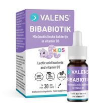 Slika Valens BibaBiotik kapljice z mikroorganizmi, 7.5 mL