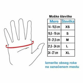 Cep Reflective unisex tekaške rokavic, 1 par