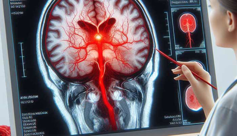 Picture of Možganska anevrizma posledice