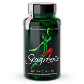 Slika Seagreens Iodine Lite Plus bio morske alge jod, 90 kapsul