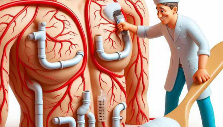 Picture of Čiščenje žil s sodo bikarbono