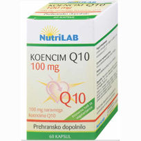 Slika Nutrilab koencim Q10 100 mg, 60 kapsul