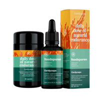 Foodsporen Kordiceps, goba vzdržljivosti