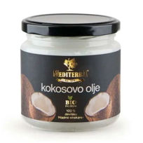 Mediterra Bio Premium deviško in hladno stiskano kokosovo olje