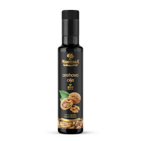 Mediterra Bio Premium, deviško in hladno stiskano orehovo olje
