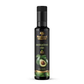 Mediterra Bio Premium, deviško in hladno stiskano avokadovo olje