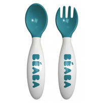 Béaba 2nd Stage, ergonomski jedilni pribor za 8+ mesecev