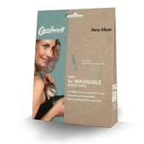 Carriwell bombažne pralne prsne blazinice