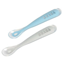 Béaba 1st Stage set 2 ergonomskih silikonskih žličk 