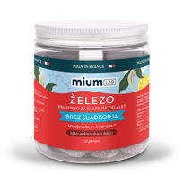 Mium Lab, Železo, gumiji brez sladkorja