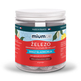 Mium Lab, Železo, gumiji brez sladkorja