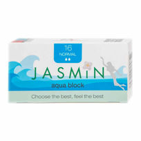 Slika Jasmin Aqua Block higienski tamponi, 16 tamponov