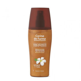 Corine de Farme, olje z bleščicami za zlat ten kože