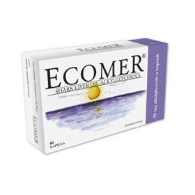 Ecomer kapsule z oljem jeter morskega psa