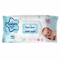 Slika Becutan Sensitive otroški vlažilni robčki, 56 robčkov