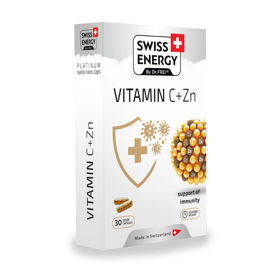 Swiss Energy Vitamin C 500 + cink kapsule s podaljšanim sproščanjem