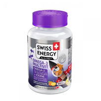 Slika Swiss Energy Medved Pustolovec mehki multivitaminski otroški gumijasti bonboni, 60 bonbonov