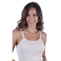 Moretta ženska spodnja majica s čipkastimi naramnicami