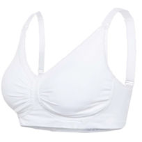Slika Carriwell Carri-Gel Padded podložen nedrček za dojenje s podporo, bel ali črn, M, L ali XL, 1 nedrček