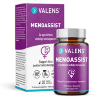 Slika Valens MenoAssist Natur za ženske v obdobju menopavze, 30 kapsul