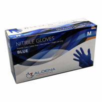 Slika Aldena Professional Care nitril rokavice, črne ali modre, 100 komadov